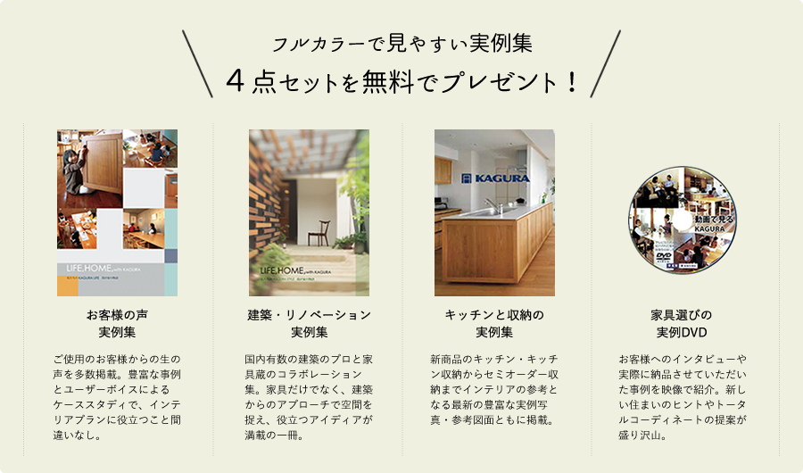 実例集プレゼント