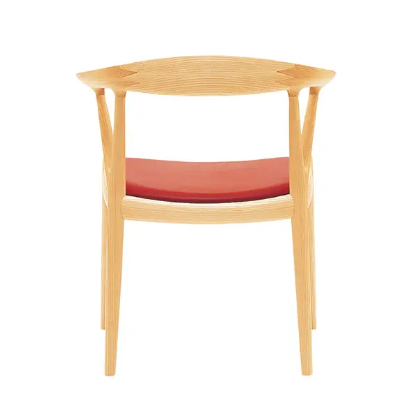 無垢材 Ｖチェア