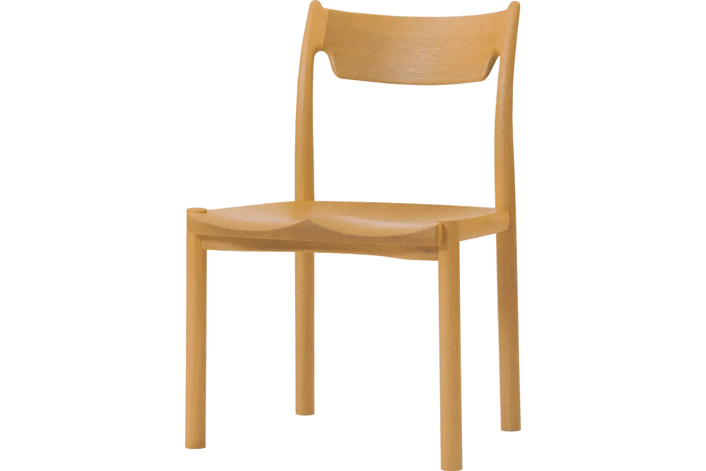 無垢材 チェア <br>ファイン(板座)