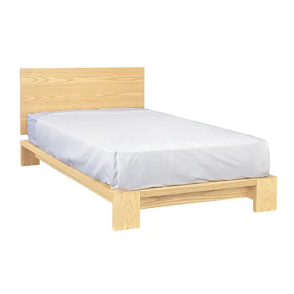 無垢材 ベッドフレーム <br>モデルノ