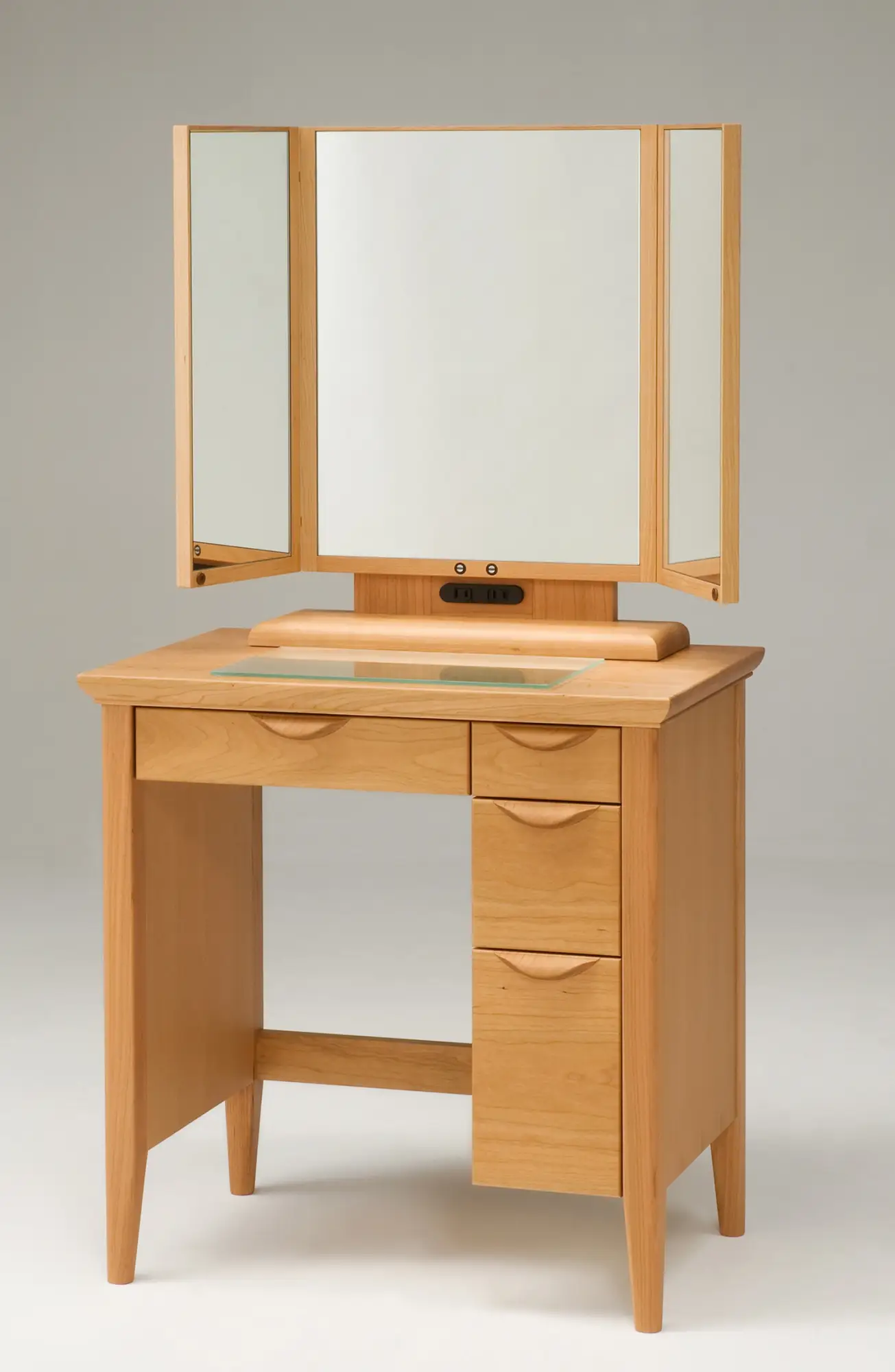 無垢材 ドレッサーデスク <br>エミネント70/94