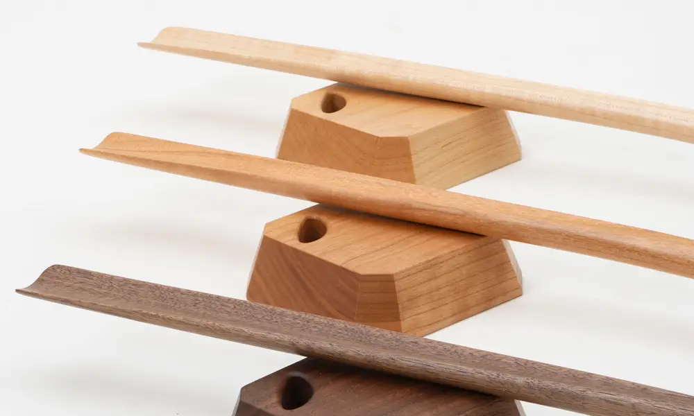 無垢材 靴べら リン