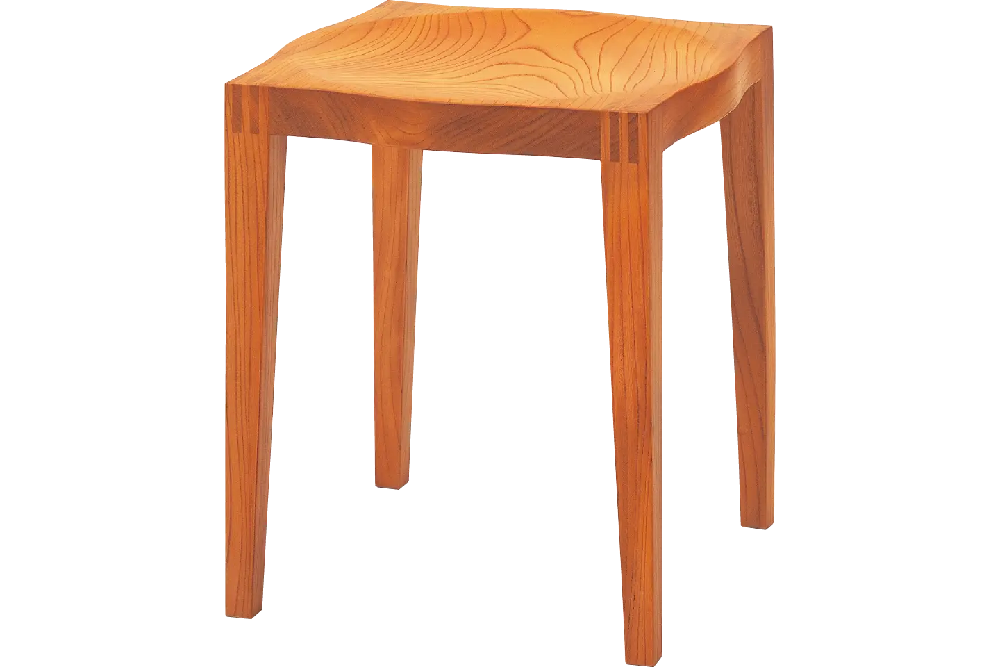 無垢材 スツール ゼン