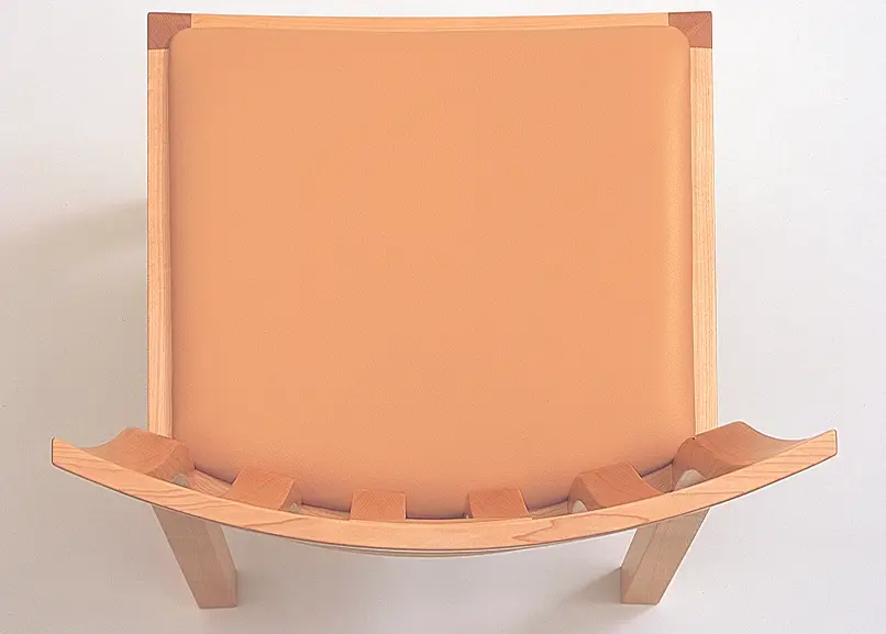 無垢材 チェア <br>ダン（張座）