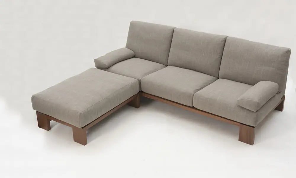 無垢材 ロングオットマン  <br>モデルノ