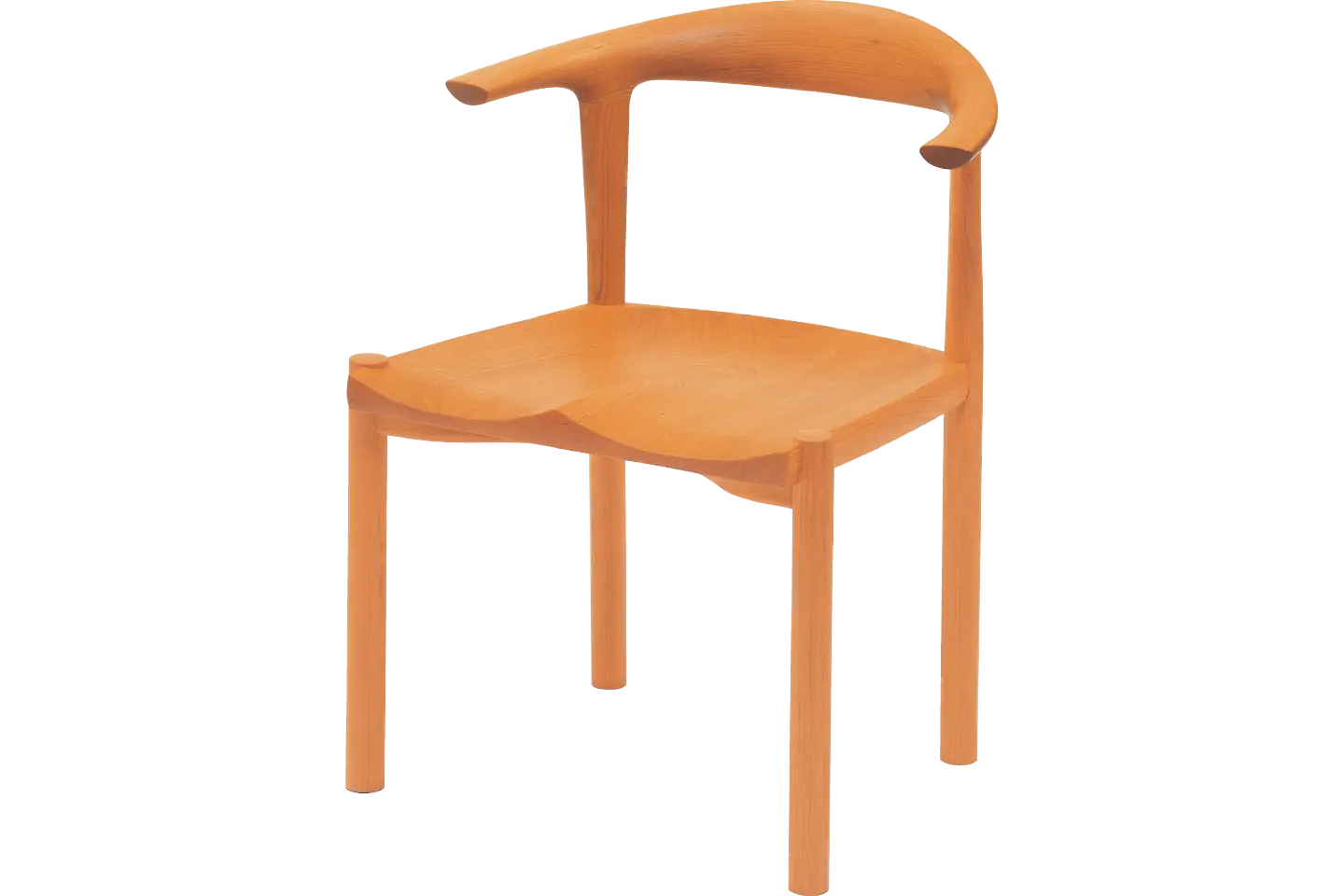 無垢材 アームチェア<br> アルコ（板座）