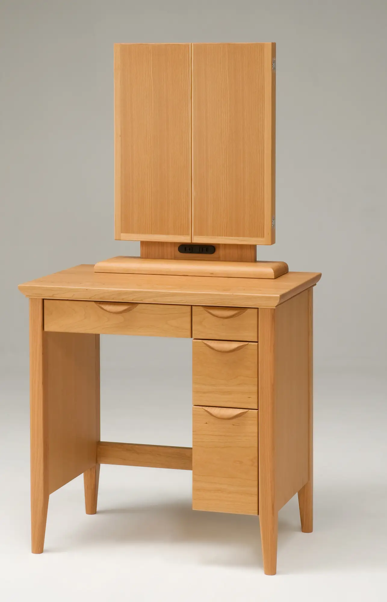 無垢材 ドレッサーデスク <br>エミネント70/94