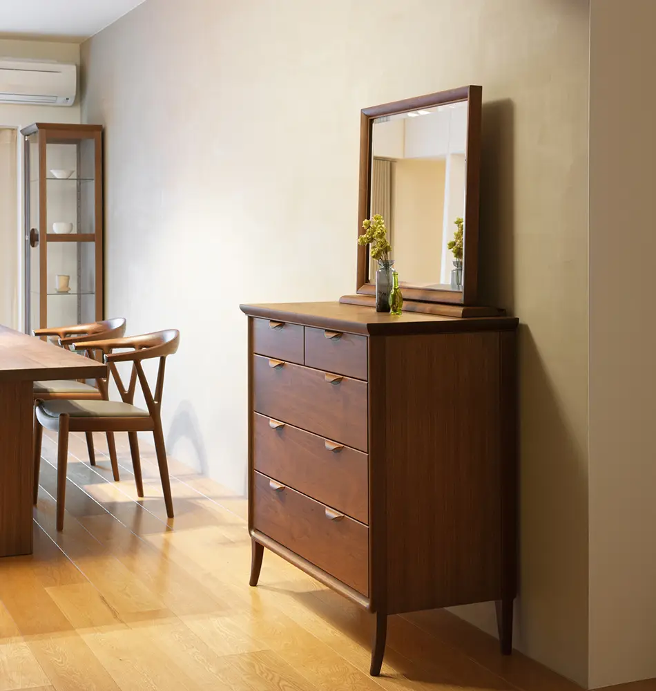 無垢材 ローチェスト エミネント97｜東京・横浜で一生使える家具