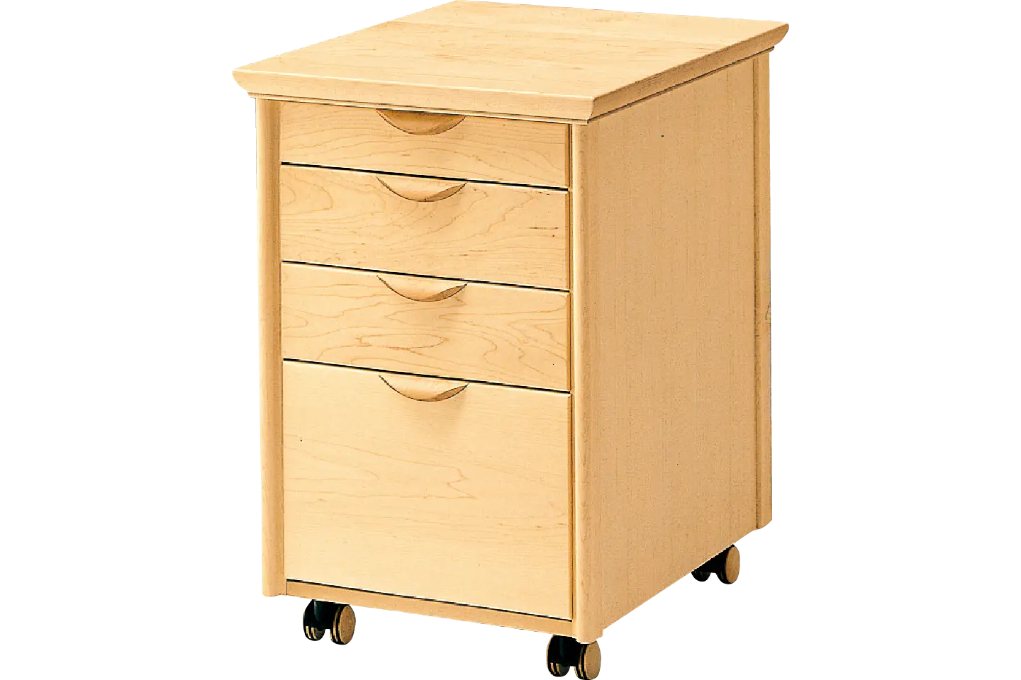 無垢材 デスクワゴン <br>エミネント48