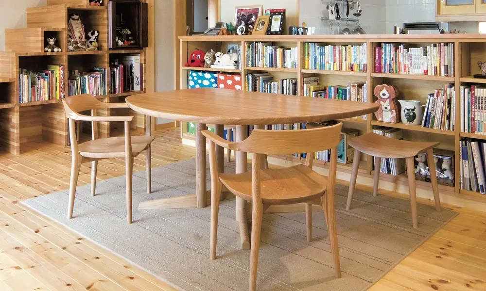 無垢材 テーブル <br>ビオス