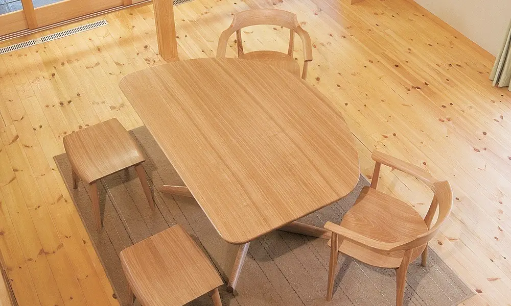 無垢材 テーブル <br>ビオス