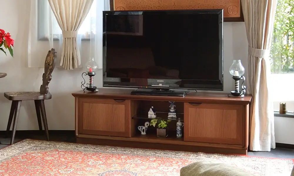 無垢材 TVボード <br>エミネント