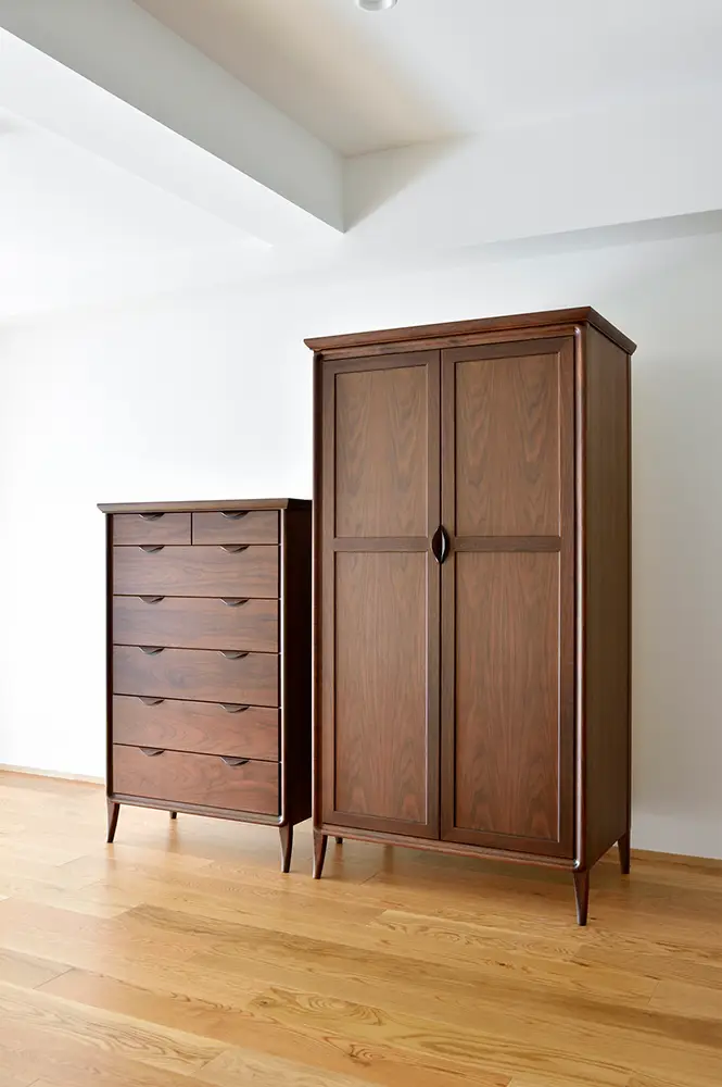 無垢材 ワードローブ <br>エミネント97