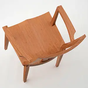 無垢材 アームチェア  <br>レン