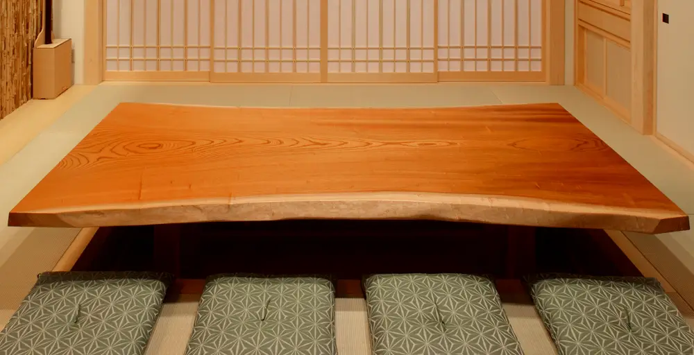 無垢材 一枚板テーブル