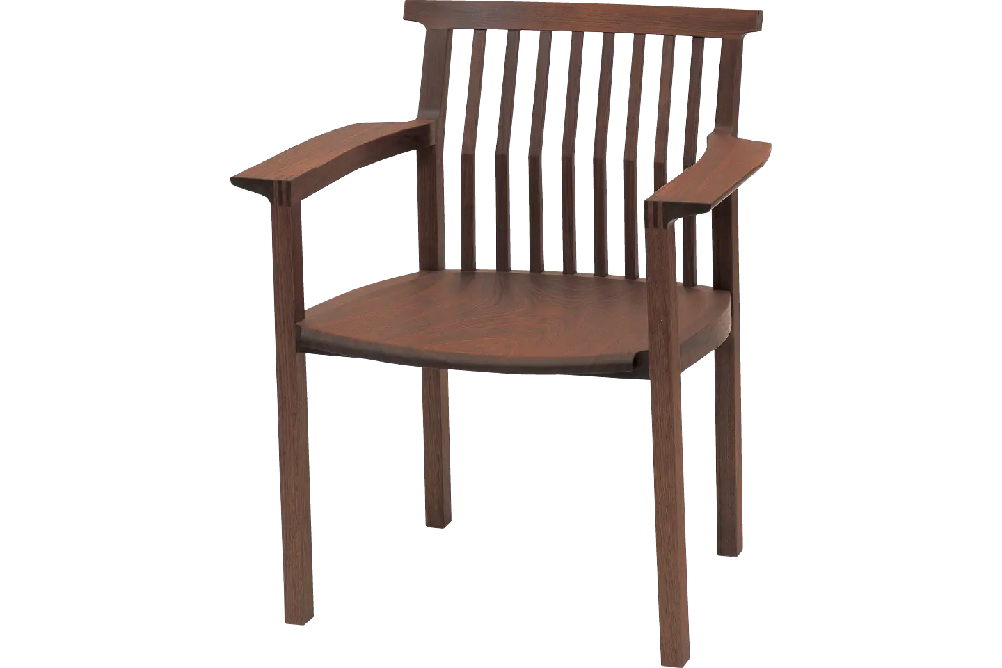 無垢材LDアームチェア  <br>ゲン