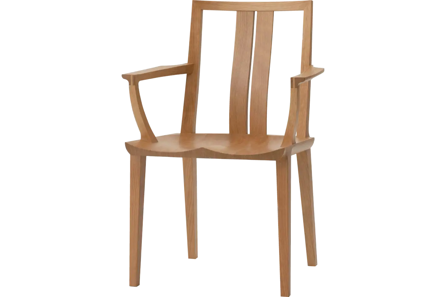 無垢材 アームチェア  <br>レン