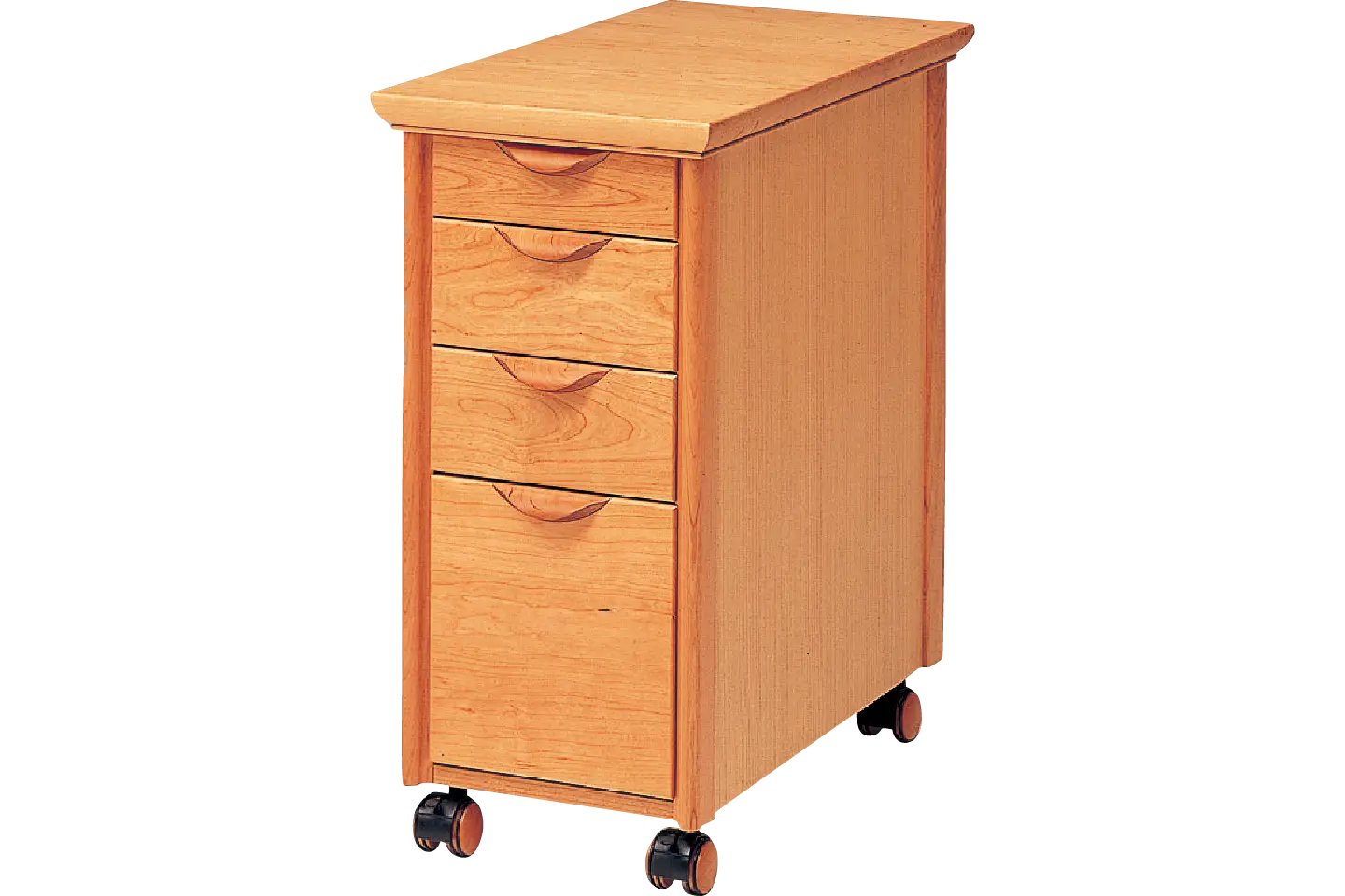 無垢材 デスクワゴン <br>エミネント35