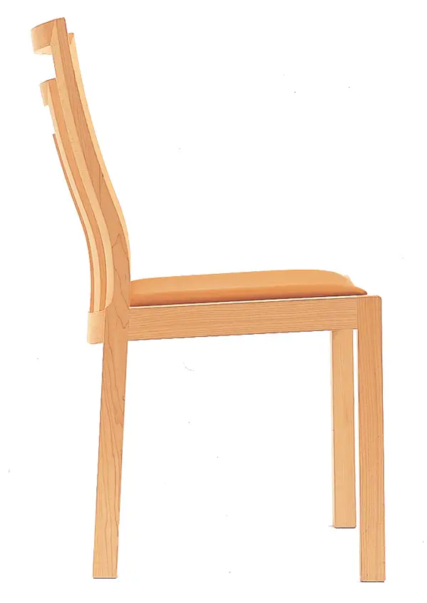 無垢材 チェア <br>ダン（張座）