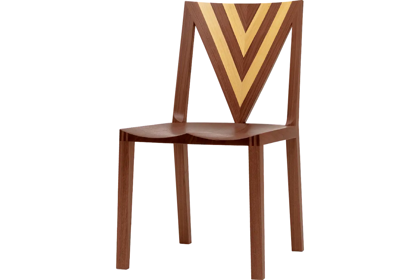 無垢材 Mチェア