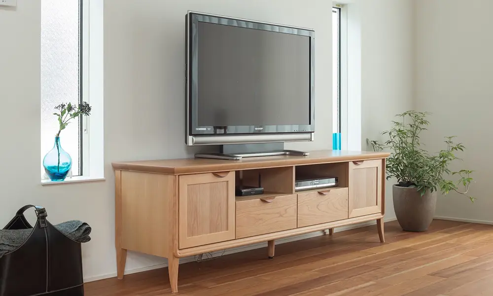 無垢材 TVボード <br>エミネント