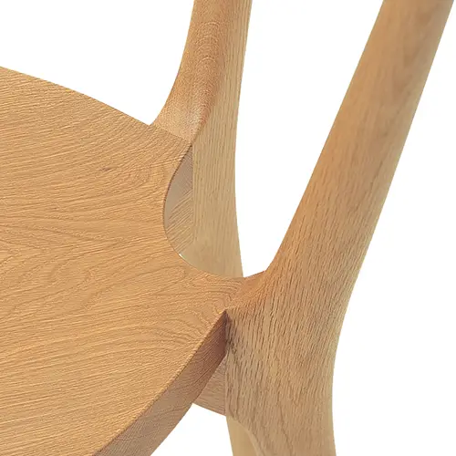 無垢材 チェア Fin