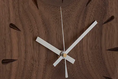無垢材 時計 ソアレ 角（大）
