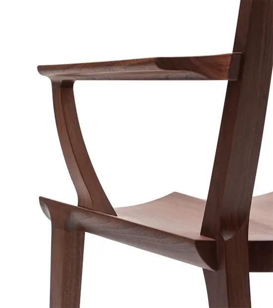 無垢材 チェア  <br>レン ハイバック