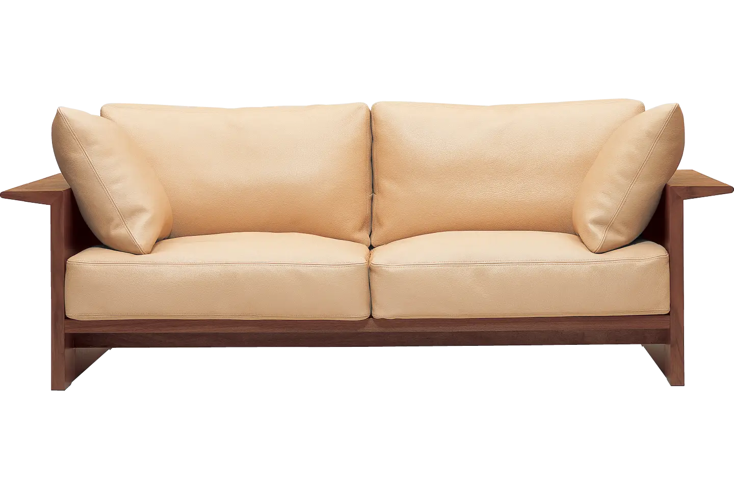 無垢材 ソファ <br>ウイング