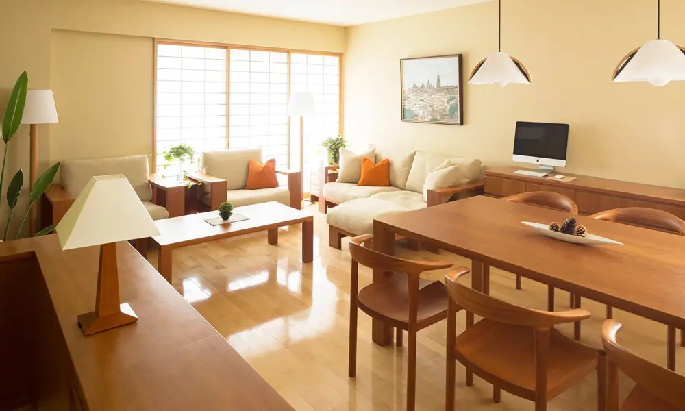 無垢材 テーブル <br>ダン