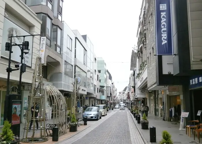 元町商店街街並み