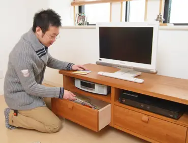 無垢材TVボード 無垢材家具 チェリー