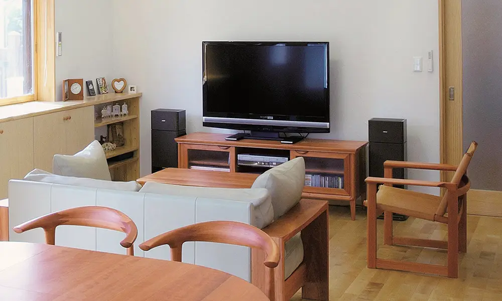 無垢材 TVボード <br>エミネント