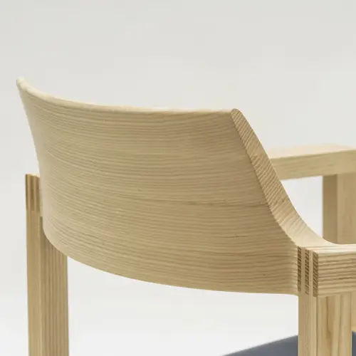 無垢材 アームチェア<br> グラン ハイバック