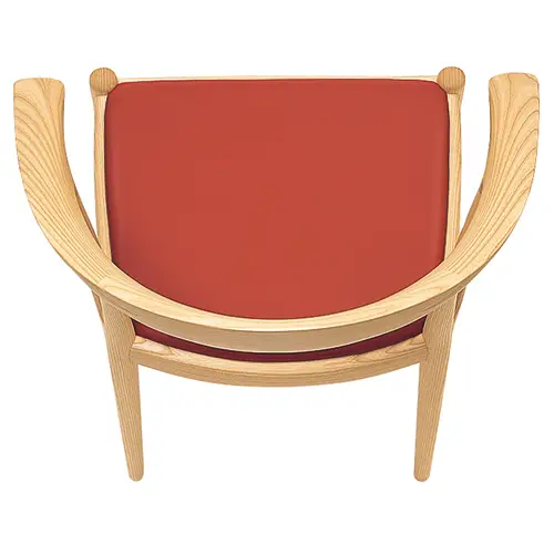 無垢材 Ｖチェア