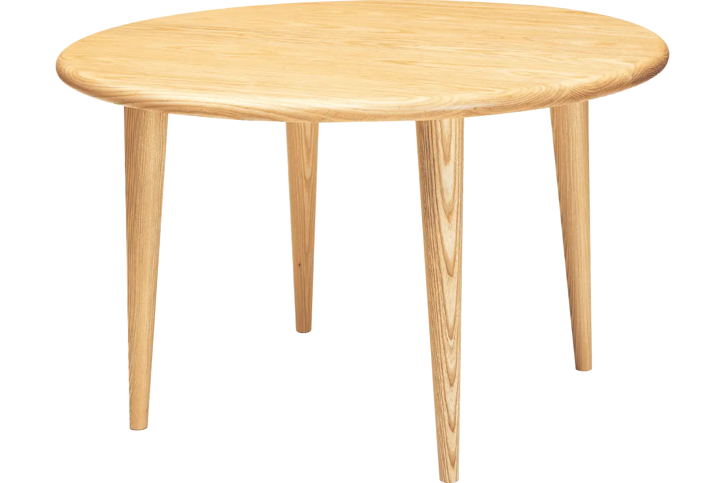 無垢材 ラウンドテーブル <br>ピュア