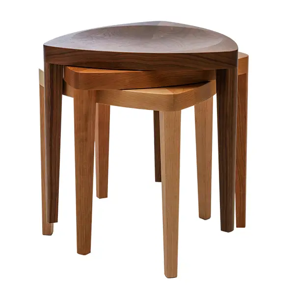 無垢材 スツール クオーレ｜東京・横浜で一生使える家具なら無垢