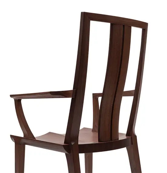 無垢材 チェア  <br>レン ハイバック