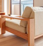 無垢材 ソファ モデルノ(無垢材 SOFA<br />
MODERNO)商品写真