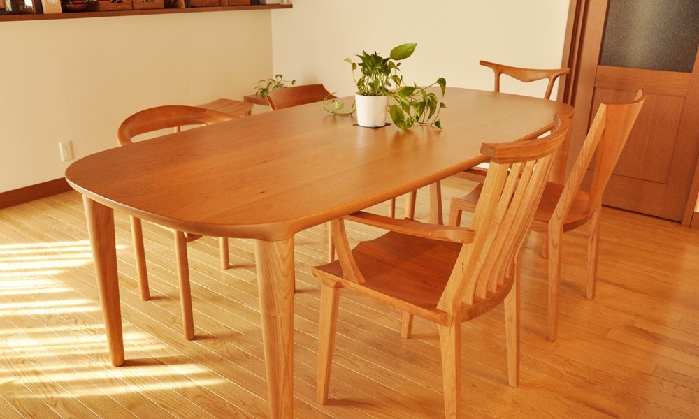 無垢材 テーブル グレース - 商品情報｜無垢材テーブル、オーダー家具 