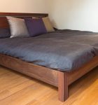 無垢材 ベッドフレーム ダン(無垢材 BED FRAME<br />
DAN)商品写真