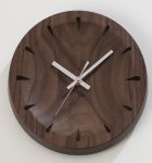 無垢材 時計 ソアレ 丸（大）(無垢材 CLOCK SOARE<br />
ROUND (L))商品写真